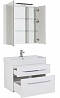 Комплект мебели для ванной Aquanet Виченца 80 белый глянец - 3 изображение
