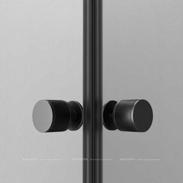 Душевой уголок Am.Pm X-Joy 88,4х88,4 см W94G-403-9090-BТ профиль черный, стекло прозрачное - 7 изображение