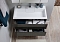 Комплект мебели для ванной Aquanet Алвита 80 серый антрацит - 17 изображение