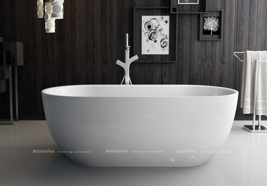 Акриловая ванна 170х80 см BelBagno BB70-1700-800 белая - 3 изображение