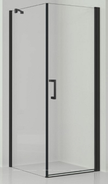 Боковая панель Vincea Orta 90 см черный, стекло прозрачное, VSG-1O900CLB - 2 изображение