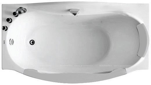 Акриловая ванна Gemy G9072 C L - 3 изображение