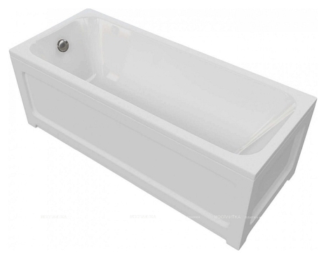 Акриловая ванна 165х70 см Azario Bella AV.0020165 белая - 2 изображение