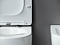 Комплект подвесной безободковый унитаз Ceramica Nova Metropol Rimless с крышкой-сиденьем CN4002 + инсталляция Geberit Delta 458.149.21.1 с кнопкой, хром глянцевый - 9 изображение
