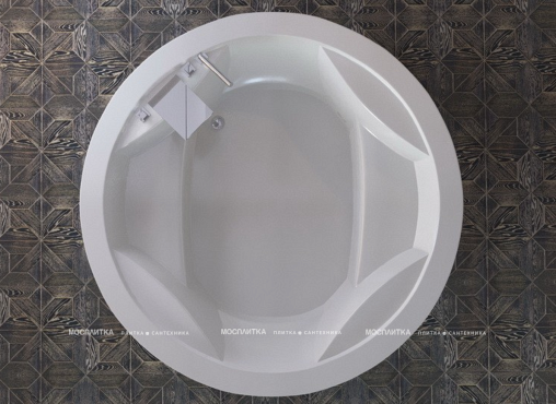 Акриловая ванна Astra-Form Аврора 186,4x186,4, белый глянец 01010038 - 4 изображение
