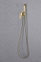 Гигиенический душ Abber Daheim AF8226G со смесителем, матовое золото - 3 изображение