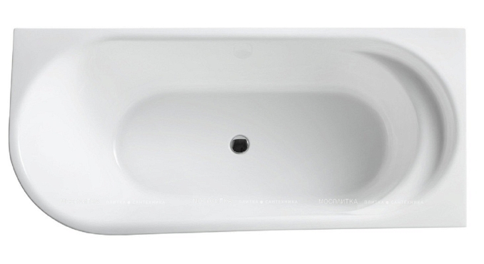 Акриловая ванна BelBagno BB410-1500-780-R, 150x80 см - 4 изображение