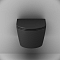 Унитаз подвесной безободковый Am.Pm Func C8F1700MBSC с крышкой-сиденьем микролифт черный - 4 изображение