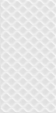 Плитка Deco рельеф белый 29,8х59,8