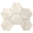 Мозаика DA01 Hexagon 25x28,5 непол. 10 мм