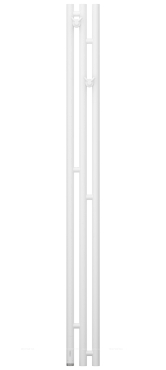 Полотенцесушитель электрический Сунержа Терция 3.0 150х13,8 см 30-5844-1511 матовый белый - 2 изображение