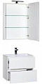 Комплект мебели для ванной Aquanet Алвита 60 белый - 4 изображение