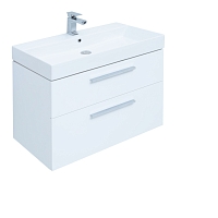 Комплект мебели для ванной Aquanet Nova 85 см 249920, белый