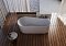 Акриловая ванна Abber 170х78 см AB9496-1.7 R, белый - 3 изображение