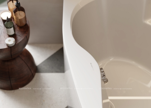 Акриловая ванна Vagnerplast MELITE 160x105 Right - 3 изображение
