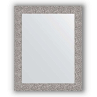 Зеркало в багетной раме Evoform Definite BY 3279 80 x 100 см, чеканка серебряная