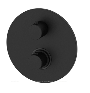 Душевой комплект Paffoni Light, черный матовый, KITLIQ018NO006 - 2 изображение