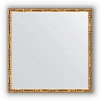 Зеркало в багетной раме Evoform Definite BY 0609 57 x 57 см, золотой бамбук