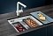 Кухонная мойка Blanco Etagon 500-U Ceramic PuraPlus 525154 базальт - 6 изображение