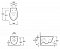 Унитаз подвесной Jacob Delafon Via E1744-00 с крышкой-сиденьем микролифт, белый - 4 изображение