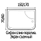 Акриловая ванна 170x70 см Wemor Sena 10000001808 белая - 3 изображение