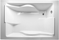 Акриловая ванна Vayer Coral 180х120 см