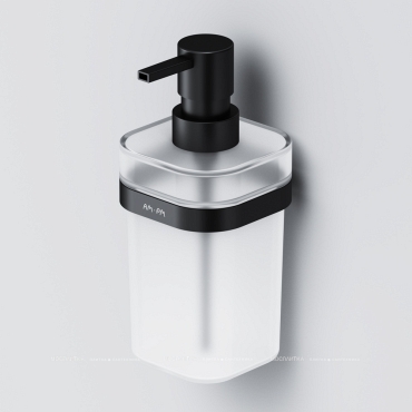 Дозатор для жидкого мыла Am.Pm Func A8F36922 матовый черный - 3 изображение