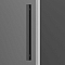 Душевая дверь Vincea Soft 110х195 VDS-3SO110CLGM, профиль вороненая сталь, стекло прозрачное - 2 изображение