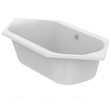Шестиугольная встраиваемая акриловая ванна 190X90 см Ideal Standard K746901 TONIC II - 2 изображение