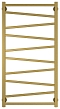 Полотенцесушитель водяной Сунержа Сирокко 100х50 см 051-0253-1050 состаренная латунь - 2 изображение