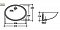 Раковина Kerasan Lavabi arredo, 55x20,5, 773301, белый - 2 изображение