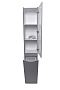 Шкаф-пенал Style Line Бергамо 30 см Plus правый СС-00002330 люкс антискрейтч серый - 7 изображение