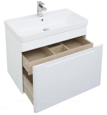 Комплект мебели для ванной Aquanet София 80 белый - 6 изображение