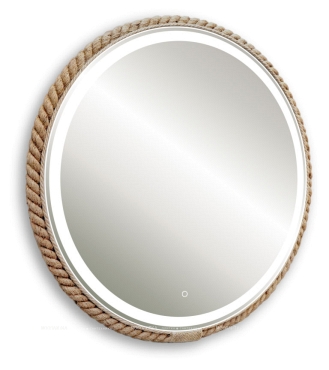 Зеркало Azario Бригантина 65 см LED-00002573 с подсветкой - 2 изображение