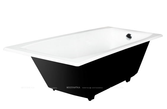 Чугунная ванна Wotte 150х70 см Forma 1500x700 белая - 2 изображение