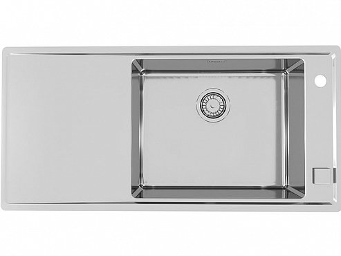 Кухонная мойка Alveus Stricto 30R Kmb 1124375 нержавеющая сталь в комплекте с сифоном