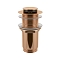 Донный клапан для раковины Wellsee Drainage System 182137000, розовое золото, без перелива