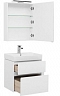 Комплект мебели для ванной Aquanet Бруклин 60 белый - 3 изображение