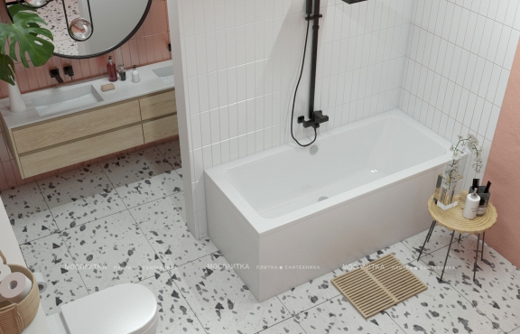 Акриловая ванна Lavinia Boho Pure, 180x80 см, 362820AC - 5 изображение