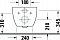 Унитаз подвесной Duravit Architec 45720900A1 безободковый - 7 изображение