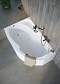 Акриловая ванна Creto Doris 170х105 см левая 14-170105L - 8 изображение