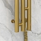 Полотенцесушитель электрический Сунержа Терция 3.0 120х13,8 см 03-5845-1211 золото - 3 изображение