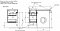 Тумба с раковиной Эстет Dallas Luxe 100 ФР-00002314 правая подвесная 2 ящ - 6 изображение