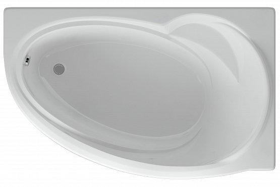 Акриловая ванна Aquatek Бетта 150 см R на объемном каркасе