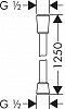 Шланг для душа Hansgrohe Isiflex 125 см 28272140, шлифованная бронза - 2 изображение