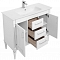 Комплект мебели для ванной Aquanet Селена 105 белый/серебро 3 ящика, 2 двери - 5 изображение
