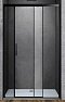 Душевая дверь Vincea Soft 120 см черный, стекло прозрачное, VDS-3SO120CLB