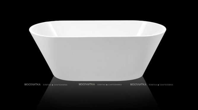 Акриловая ванна BelBagno 170х75 см BB61-1700-W0 без перелива, белый - 2 изображение
