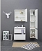 Комплект мебели для ванной Aquanet Гласс 70 белый - 16 изображение