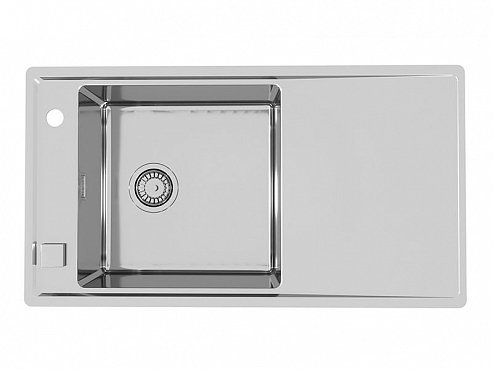 Кухонная мойка Alveus Stricto 20 Kmb 1124364 нержавеющая сталь в комплекте с сифоном
